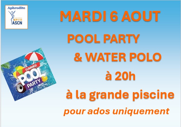 Pool party ados