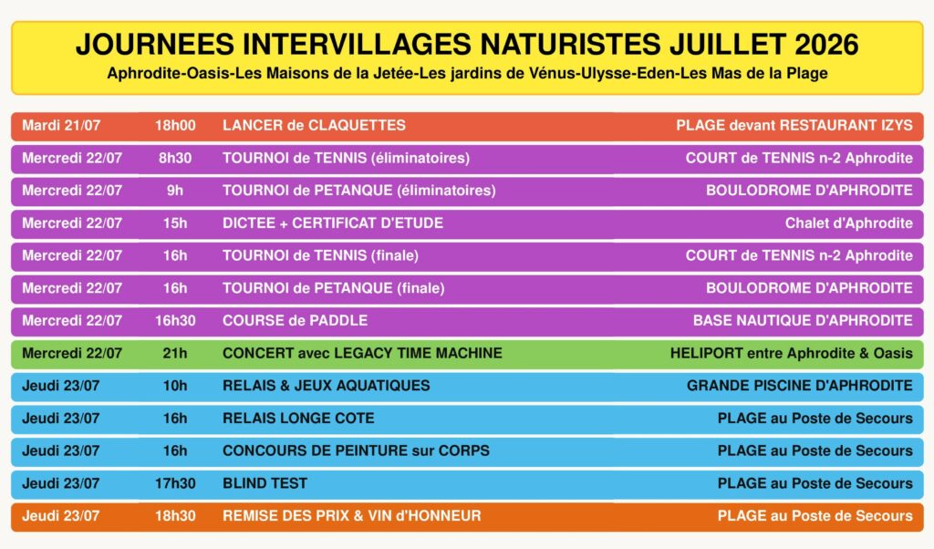 Intervillage juillet 26