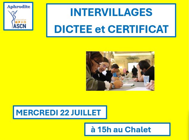 intervillage-dictee