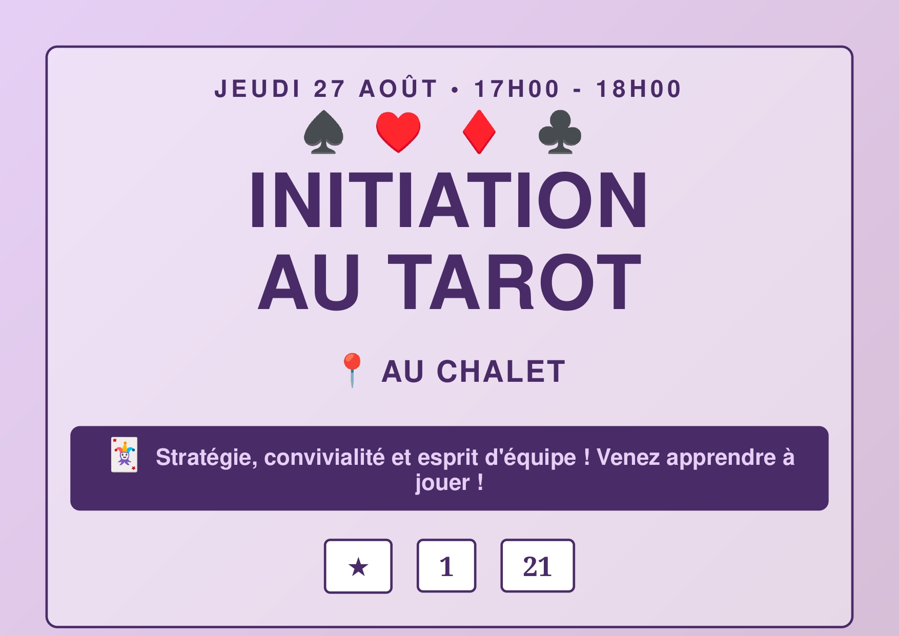 INITIATION AU TAROT